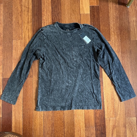 Target Long Sleeve Tee Original Use S Glaxay Black NWT - Picture 2 of 6